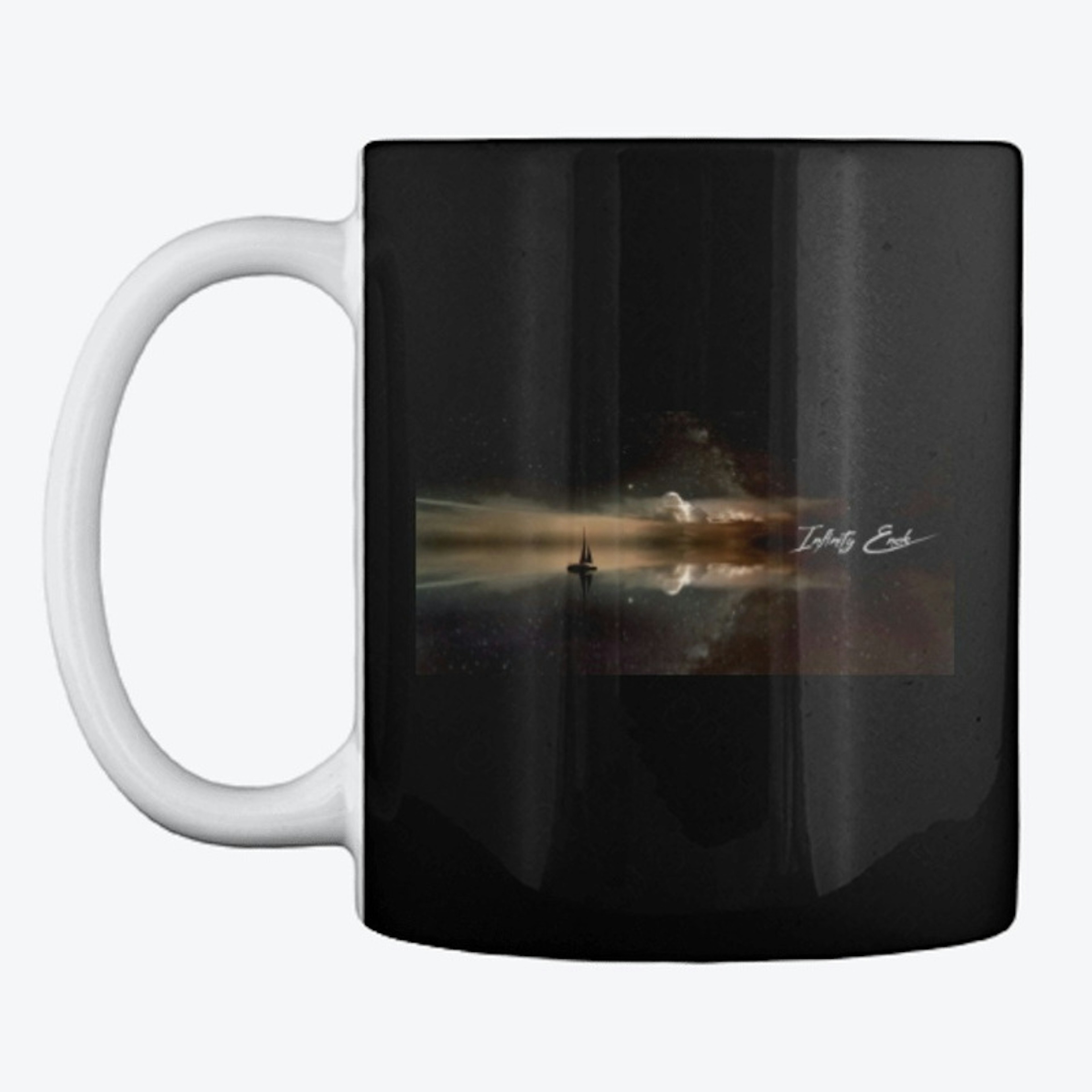 Infinity Ends Coffee Cup Horizon